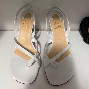 Christian Louboutin White sandals